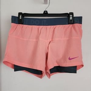 Nike Shorts with built-in compression